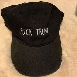 Fuck Trump embroidered cap